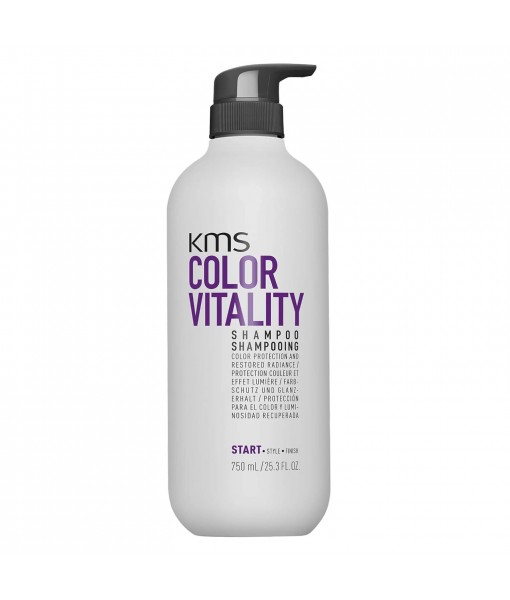 Shampooing protection couleur color vitality Kms 750ml