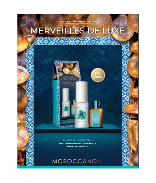 Moroccanoil merveilles de luxe fêtes 2023