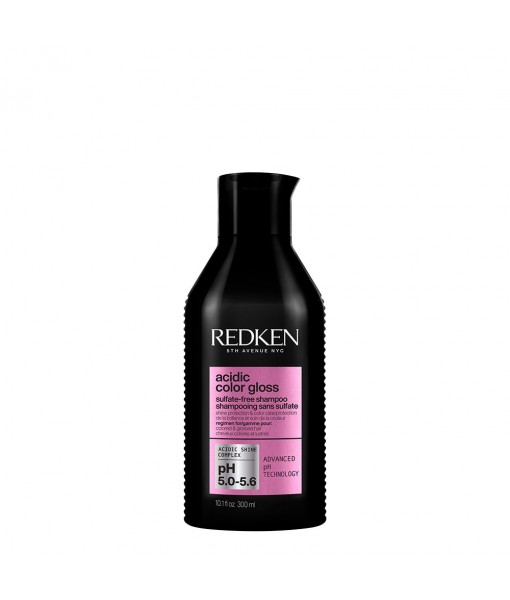 Shampooing sans sulfate acidic color gloss Redken 300ml